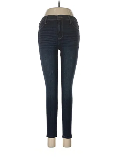 Pre-owned Hollister Jeggings In Blue