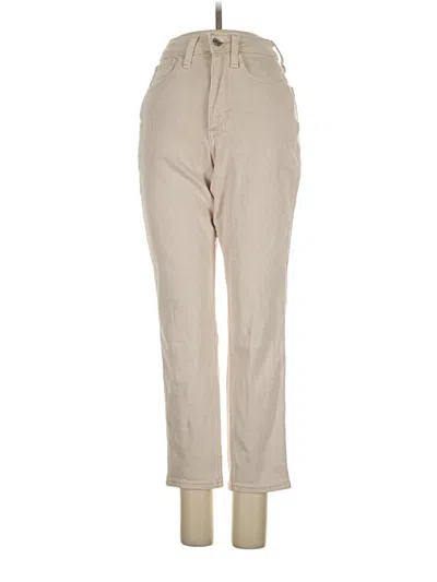 Pre-owned Hollister Jeggings In Brown