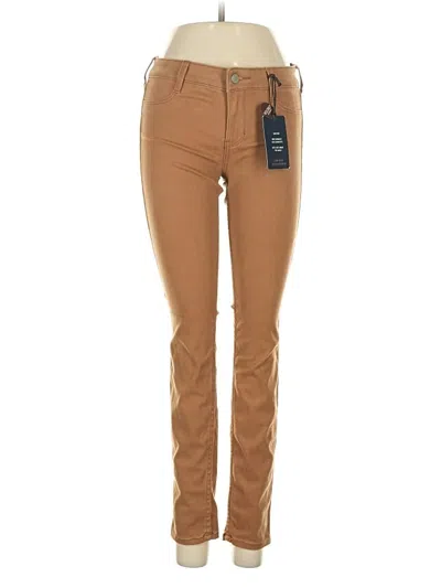 Pre-owned Hollister Khaki Pant In Brown