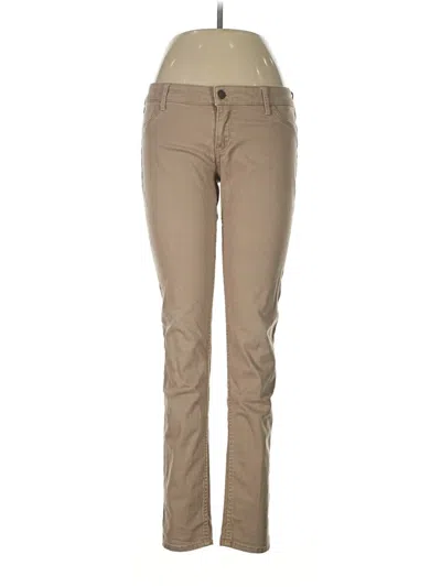 Pre-owned Hollister Khaki Pant In Tan
