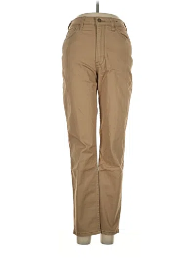 Pre-owned Hollister Khaki Pant In Tan