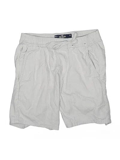 Pre-owned Hollister Khaki Shorts In Gray