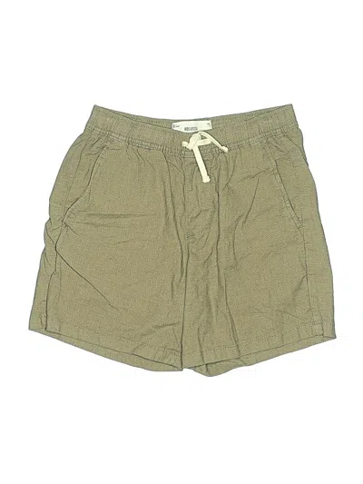 Pre-owned Hollister Khaki Shorts In Green