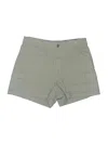 Hollister Khaki Shorts In Green