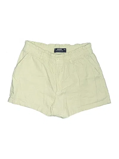 Pre-owned Hollister Khaki Shorts In Green