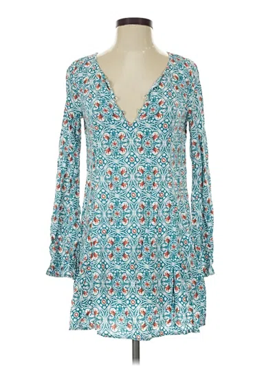 Pre-owned Hollister Kimono In Teal