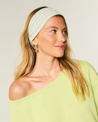 Hollister Knit Headband In Matcha