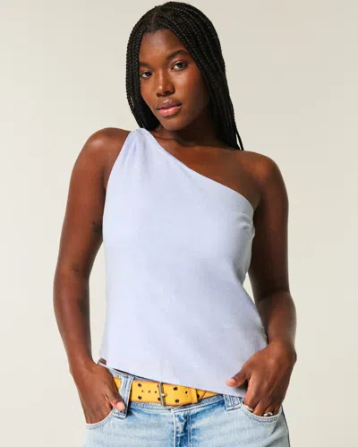 Hollister Linen-blend One-shoulder Top