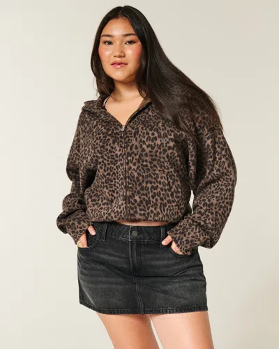 Hollister Low-rise Denim Mini Skort