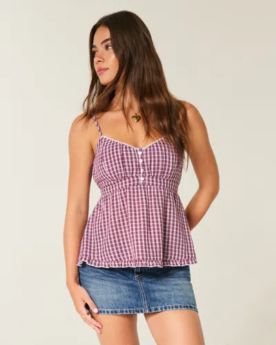 Hollister Low-rise Studded Denim Mini Skort