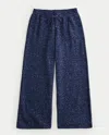 Hollister Low-rise Leopard Print Baggy Sweatpants In Navy Pattern