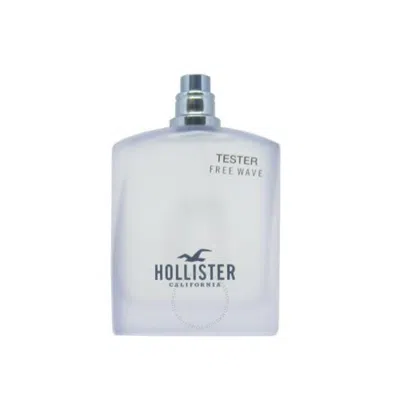 Hollister Men's  Free Wave Edt Spray 3.4 oz (tester) Fragrances 085715266347 In Blue