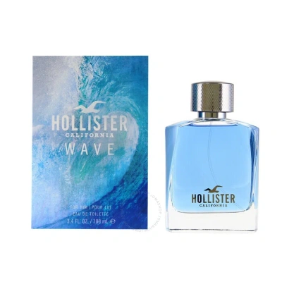 Hollister Men's Wave Edt Spray 3.4 oz Fragrances 847666038424