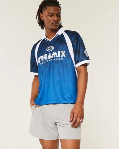 Hollister Mid-thigh Hybrid Active Shorts In Gray