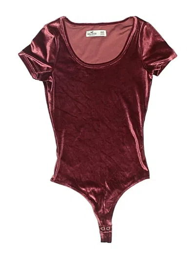 Pre-owned Hollister One Piece Swimsuit In Burgundy