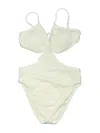 Hollister One Piece Swimsuit In White