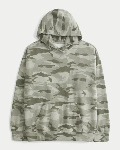 Hollister Oversized Camo Hoodie