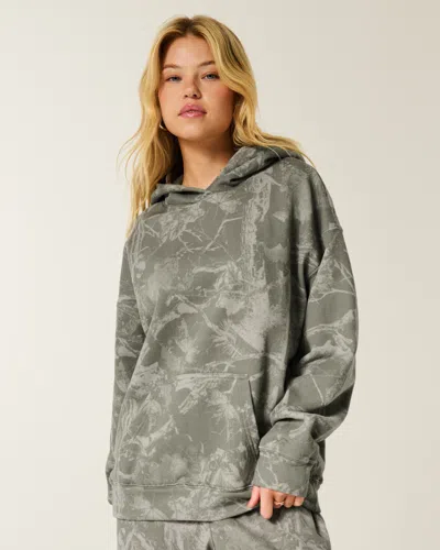 Hollister Oversized Camo Hoodie