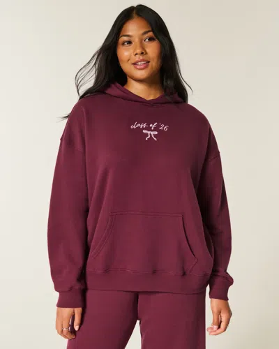 Hollister Oversized Class Of '26 Graphic Hoodie