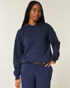 Hollister Oversized Hoodie In Blue