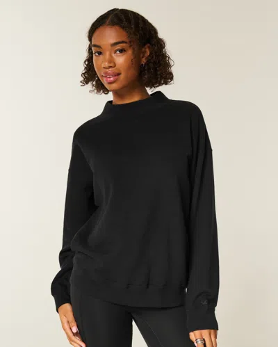 Hollister Oversized Mock-neck Sweatshirt