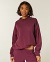 Hollister Oversized Mock-neck Sweatshirt