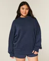 Hollister Oversized Mock-neck Sweatshirt