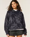 Hollister Oversized Tie-dye Print Hoodie