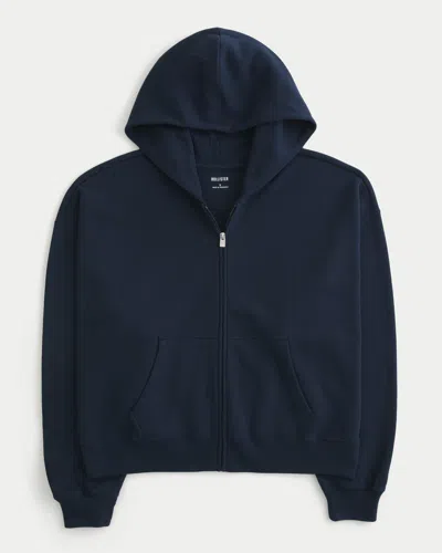Hollister Oversized Zip-up Hoodie