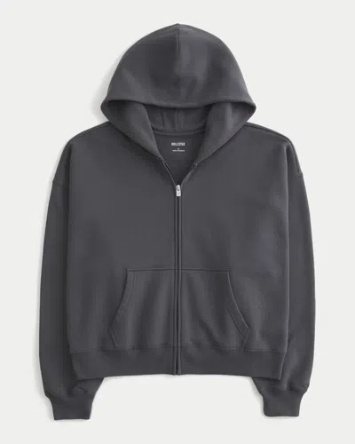 Hollister Oversized Zip-up Hoodie