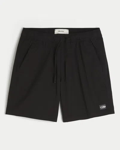 Hollister Pull-on Shorts In Black