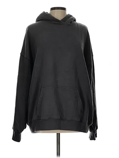 Pre-owned Hollister Pullover Hoodie In Black
