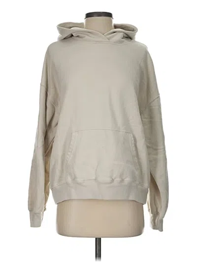 Pre-owned Hollister Pullover Hoodie In Tan