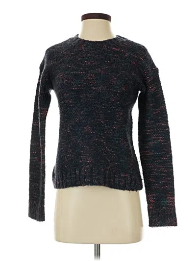 Pre-owned Hollister Pullover Sweater In Black