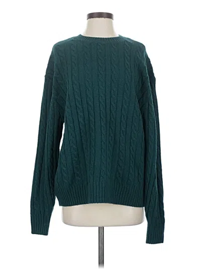 Hollister Pullover Sweater In Green