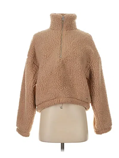 Pre-owned Hollister Pullover Sweater In Brown