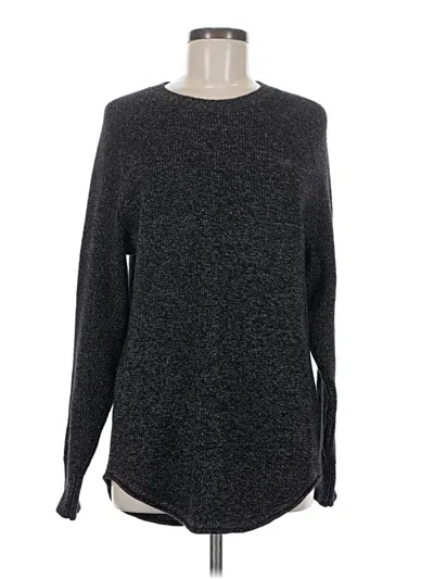 Pre-owned Hollister Pullover Sweater In Gray