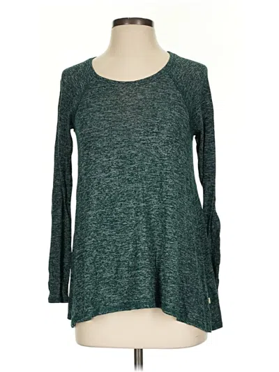 Pre-owned Hollister Pullover Sweater In Green