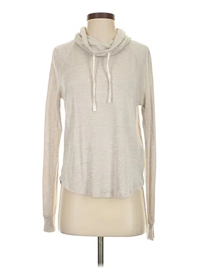 Pre-owned Hollister Pullover Sweater In Silver