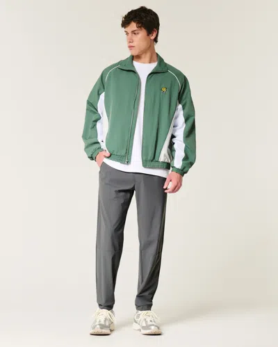 Hollister Relaxed All-day Taper Pants In Gray