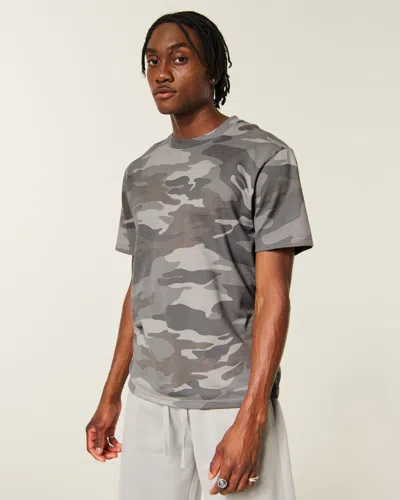Hollister Relaxed Everyday Camo Tee In Multi