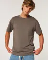 Hollister Relaxed Everyday Tee In Brown