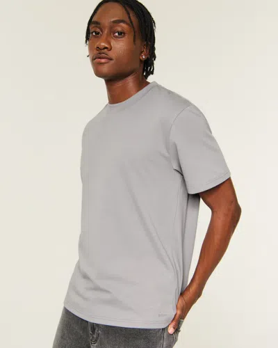 Hollister Relaxed Everyday Tee In Gray