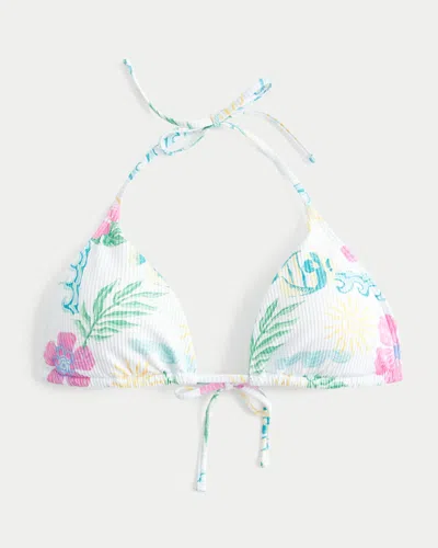 Hollister Rib Multi-way Triangle Bikini Top