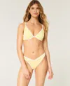 Hollister Ribbed High-leg V-waist Cheekiest Bikini Bottom