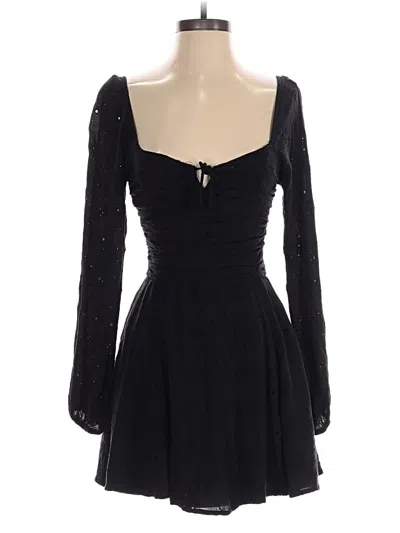 Pre-owned Hollister Romper In Black