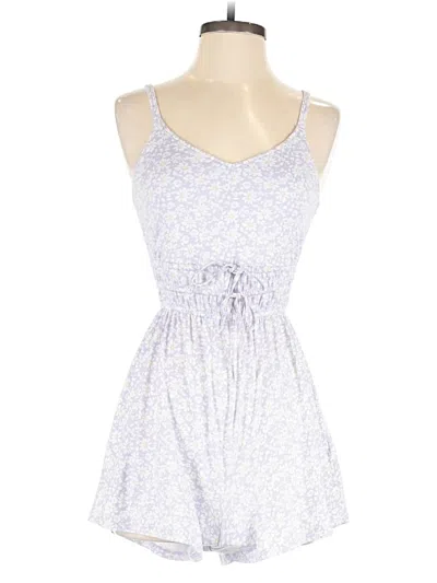 Pre-owned Hollister Romper In Blue