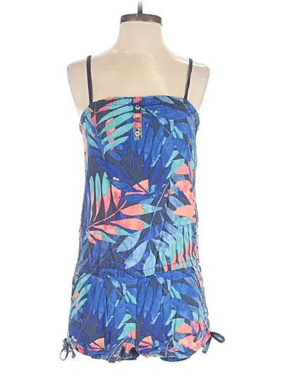 Pre-owned Hollister Romper In Blue