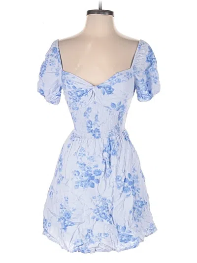 Pre-owned Hollister Romper In Blue