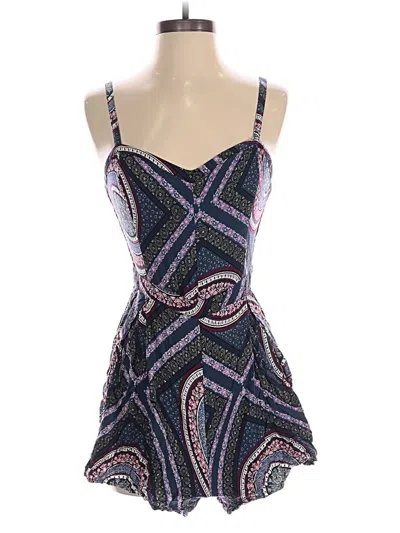 Pre-owned Hollister Romper In Blue